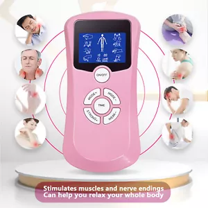 TENS Unit Muscle Stimulator Pulse Massager Pain Relief Massager Machine Device - Picture 1 of 12