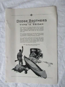 1931 Dodge Brothers Type-A sedan car print AD 10x7" - Picture 1 of 1