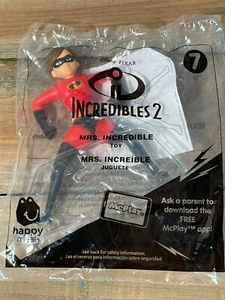 2018 Mrs. Incredible McDonalds Happy Meal Toy #7 Sealed 3+ McPlay Incredibles. - Picture 1 of 4