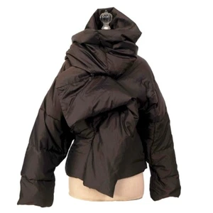 sz 38 NEW VINTAGE VIVIENNE WESTWOOD ANGLOMANIA Brown Puffer Avant-garde JACKET - Picture 1 of 13