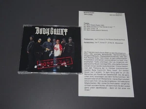 BODYCOUNT - BORN DEAD / 4 TRACK MAXI-CD 1994 (MINT-) & PROMO-SHEET - Foto 1 di 2