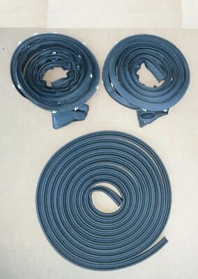1973-76 Duster Dart Door & Trunk Lid Weatherstrip Rubber Seal Kit USA Metro  - Image 1 of 2