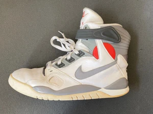 Nike Air Pressure 2016 White/Cement Grey 831279 100 US 12 UK 11 EUR 46 - Picture 1 of 13