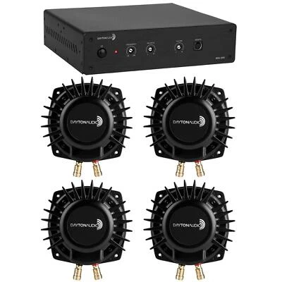 Dayton Audio BSA-200 Amp with 4 BST-1 Bass Shakers Bundle - Image 1 of 4