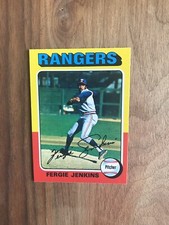 1975 O-PEE-CHEE #60 FERGUSON JENKINS HOF TEX RANGERS— HIGH END💥*** (wph)