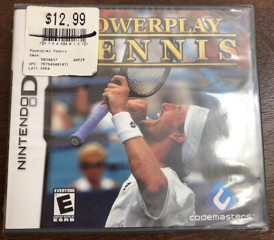 Powerplay Tennis Nintendo DS 2008 Video Game Brand New SEALED - Image 1 of 2