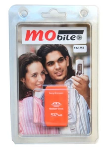 TARJETA MEMORIA MEMORY STICK PRO DUO 512 MEGABYTES SANDISK - Imagen 1 de 2