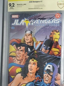 Avengers/JLA 1-4 set DC/Marvel not CGC 9.8 Issue #1 9.2 Signed by George Perez - Picture 1 of 9