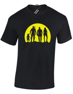 SUNSET OF THE GALAXY KIDS CHILDRENS T SHIRT GUARDIANS GROOT DRAX ROCKET - Picture 1 of 8