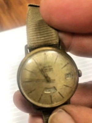 WW2 Military ANKER AUTOMATIC DAY AND DATE  WORKS WATER PROOF S.S.  NON MAGNETIC - Image 1 of 4