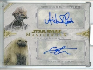 2018 Topps SW Masterwork Aidan Cook/Ian Whyte Dual Auto Benthic/Moroff 10/25 - Picture 1 of 2