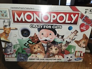 Monopoly Crazy For Cats Board Game for Kids Ages 8 and Up, for 2-4 Players New - Picture 1 of 5