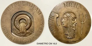 FUTURISMO ANGHEBEN BRUNO ARCHITETTO 2 BRONZI PEZZI UNICI REGIA NAVE FIUME 1932 - Picture 1 of 14