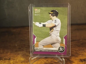 2022 Topps Now Purple Parallel #806 Sean Murphy Athletics 1st Grand Slam 6/25 - Picture 1 of 2
