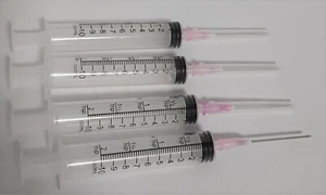 4 pcs x 10ml Syringe & blunt needle Ink Refill USA Fast Shipping