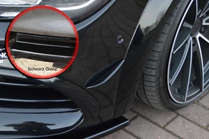 Juego de conducto de aire Flaps de ABS para MB CLA-Class C117 45 AMG negro brillo - Imagen 1 de 2