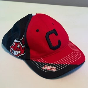 Cleveland Indians Chief Wahoo MLB Hat Cap OSFA Fan Favorite - Picture 1 of 9