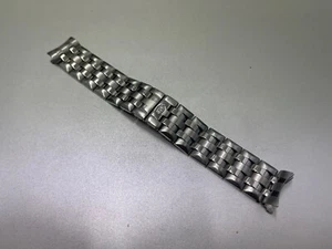 BRACCIALE LORENZ VINTAGE IN ACCIAIO PIENO ANSA 19 MM CONDIZIONIE MISURE IN FOTO - Foto 1 di 6