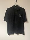 Marbas Turnberry Golf Polo Mens Small Black Scotland Made in Italy 100% Cotton