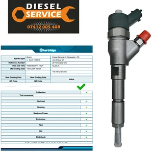 0445110076 0445110062 Peugeot Citroen Fiat 2.0 HDI gebraucht & geprüft Einspritzdüse - Bild 1 von 1