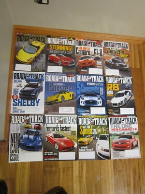2012 Road & Track Magazine Shelby 1000  Carroll Shelby May LOT FULL YEAR  #BR - Image 1 of 4