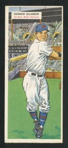 Novato Harmon Killebrew Topps 1955 sin pliegues 112 Johnny Podres - Imagen 1 de 2