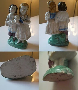 COUPLE PORCELAINE PARIS XIX - Picture 1 of 1