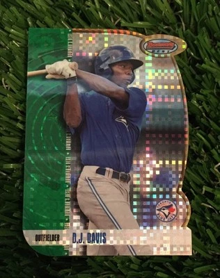 D.J DAVIS 2012 BOWMANS BEST XFRACTOR DIE-CUT #ED /25 SP - Image 1 of 2