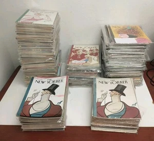 HUGE New Yorker Lot of 313 1970s-2020s Full Issues - Picture 1 of 19