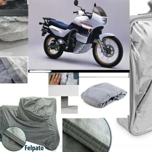 TELO COPRIMOTO TELATO FELPATO HONDA TRANSALP 600 V ANNO 1988 IMPERMEABILE ANTIGR - Imagen 1 de 12