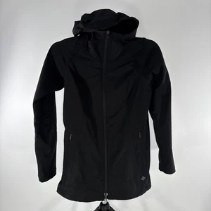 Columbia Regenjacke Kapuze Schwarz XS Tapered Waist Omnishield Double Zipper - Bild 1 von 19