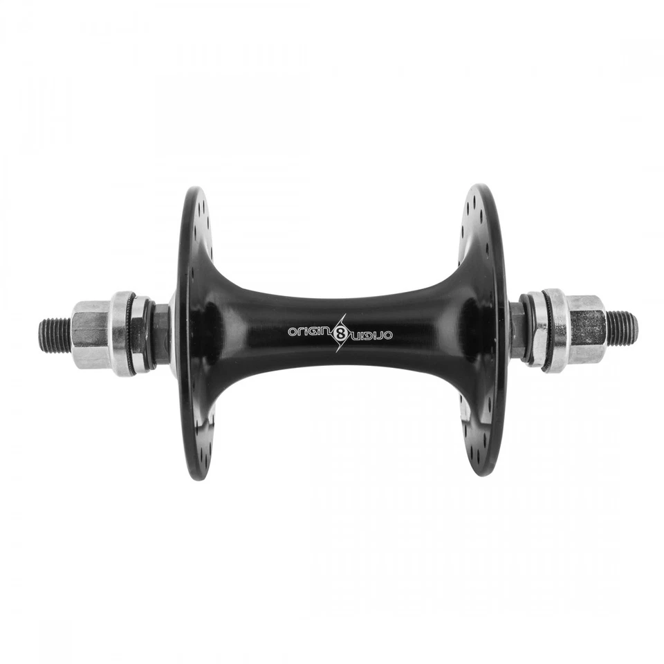 Formula Track FT 32H Black Fixed Gear Hub - High Flange, Sealed Bearings, - Image 1 of 1