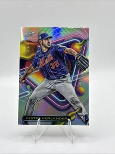 2023 Topps Cosmic Chrome - Justin Verlander #149 Refractor - Picture 1 of 2