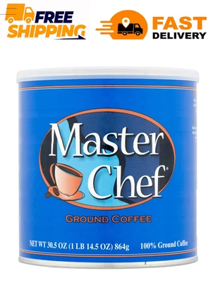 Master Chef Ground Coffee, 30.5 oz Free shipping Fast delivery NEW