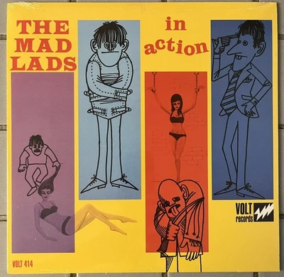The Mad Lads In Action Black Vinyl LP Volt 414 Soul NEW SEALED - Image 1 of 2
