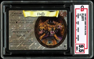 2001 WOTC Harry Potter #4 HOLO FOIL ~ Fluffy Dog ~ CG 9.5 - Picture 1 of 2