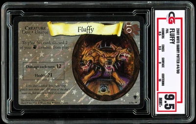 2001 WOTC Harry Potter #4 HOLO FOIL ~ Fluffy Dog ~ CG 9.5 - Image 1 of 2