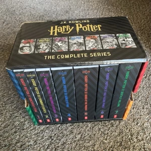 2018 COMPLETE Harry Potter Books 1-7 Special Edition Paperback Boxed Set - Picture 1 of 20