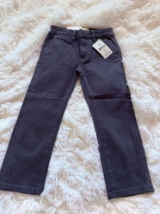 DL1961 Ultimate BRADY SLIM Adjustable Waist Jeans - STONE BLUE Size 4 Boys - Picture 1 of 12