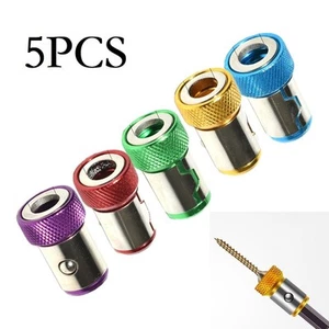 Anello magnetico resistente per punte cacciavite set di 5 magnetizzatori in lega - Foto 1 di 12