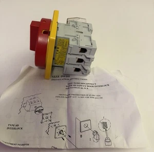 EE Controls Off-On Disconnect E DK4-30 4BM-RG (34990559) Base Mount 600 Volt - Picture 1 of 8