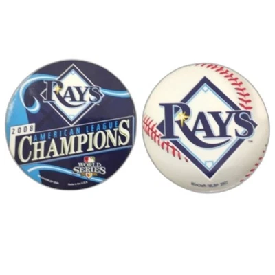 Tampa Bay Rays Magnets Lot of 2 World Series - Image 1 of 4