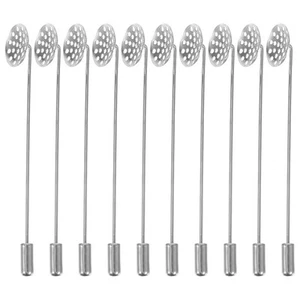 10 Pcs Brooch Pin Craft Lapel Miss Creative DIY Accessories Elegant - Picture 1 of 12
