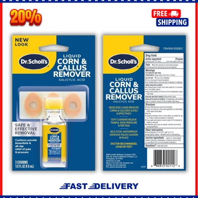 Dr. Scholl'S Liquid Corn & Callus Remover, 0.33 Ounce // Removes Corns & Calluse - Image 1 of 4