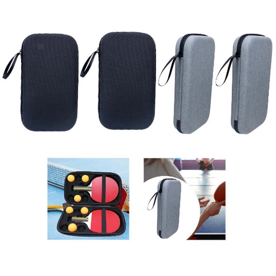 Estuche de ping pong bolsa de transporte a prueba de polvo práctico soporte almacenamiento conveniente Foto 1 de 1