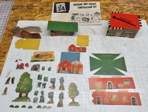 JAYMAR NO 151 - RAILROAD AND VILLAGE SET - IN ORIGINAL ENVELOPE - Picture 1 of 18