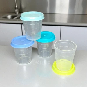 TUPPERWARE C46 VIER WICHTEL 4x 50 ML MEHRFARBIG VORRATSDOSE - Picture 1 of 2