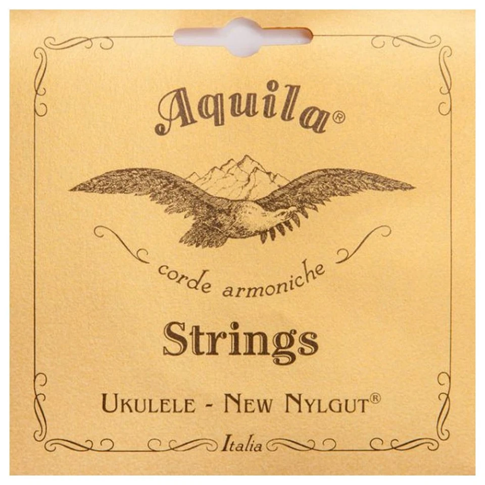 AQUILA BARITONE UKULELE STRINGS NYLGUT DGBE LOW D TUNING - 21U - SUPERB STRINGS - Image 1 of 1