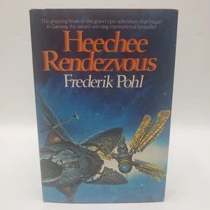 Heechee Rendezvous by Frederik Pohl Book Club 1st Edition Hardcover Dust Jacket - Picture 1 of 11
