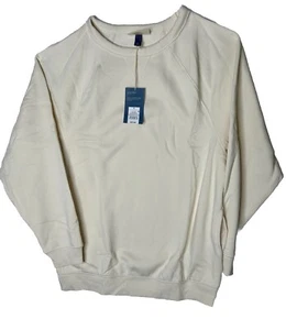 Universal Thread Sm Sweatshirt Pockets Cream Soft Women New (Retails $25) NWT - Picture 1 of 13